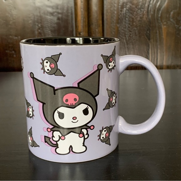 Kuromi 20oz Ceramic Mug Sanrio Hello Kitty Collection - Picture 4 of 8